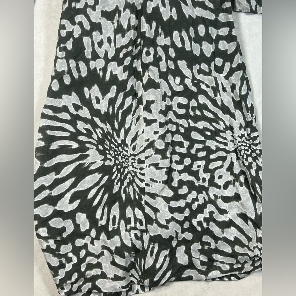 NWT ROHE Frames Yan TDSilk Tie Dye Maxi Dress Size 38 Flowy Paisley Floral Chic - Picture 10 of 10